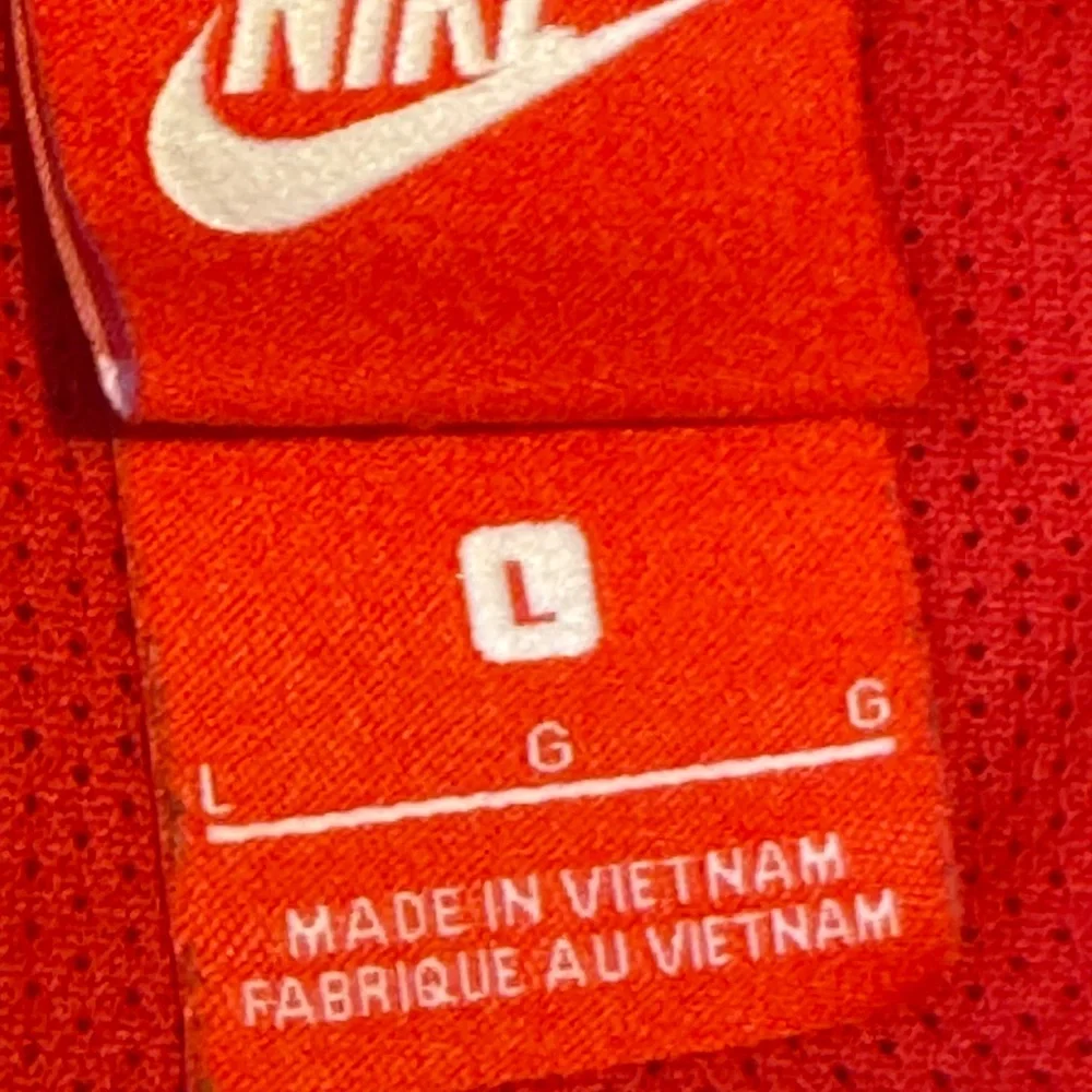 VTG NIKE Sportswear‎ Windrunner Jacket Men Large Red White Blue Hood AJ1396-657